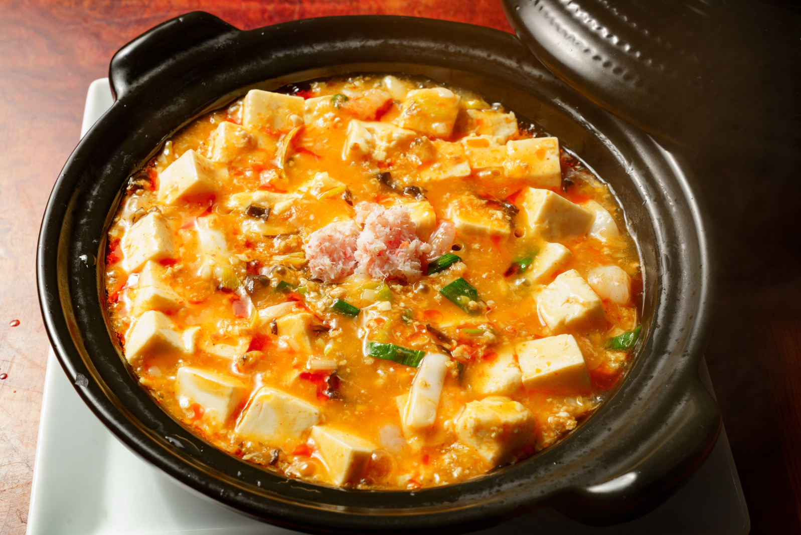 四種海鮮 白麻婆豆腐